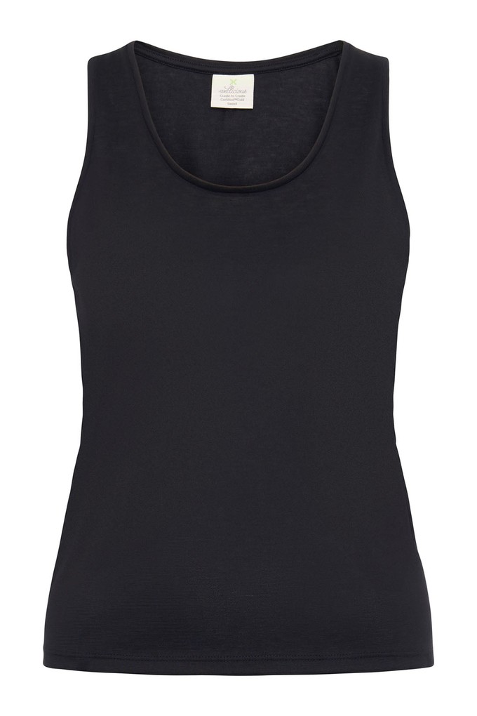 Tank Top - Caviar Black from Wellicious