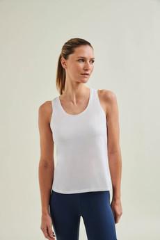 Tank Top - Diamond White via Wellicious