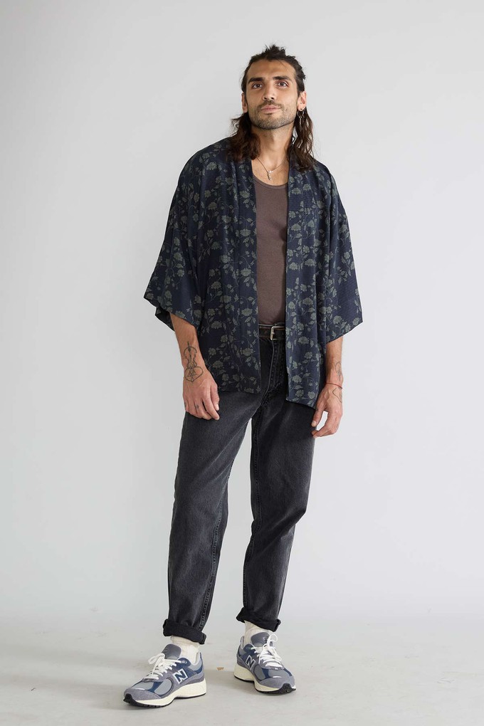 midnight Luxurious Everyday Kimono from Yahmo