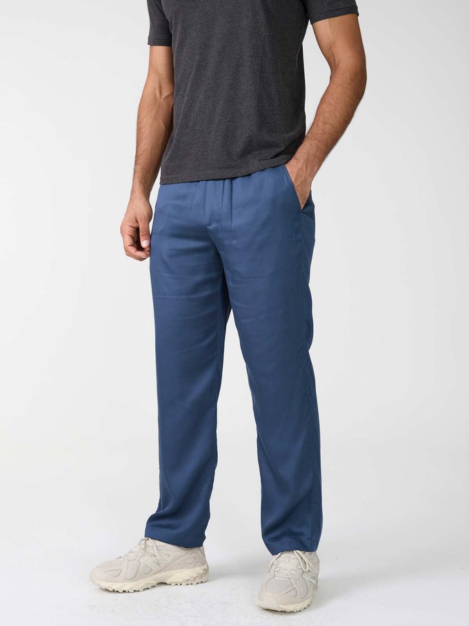 blaue Hose aus Tencel from Yahmo