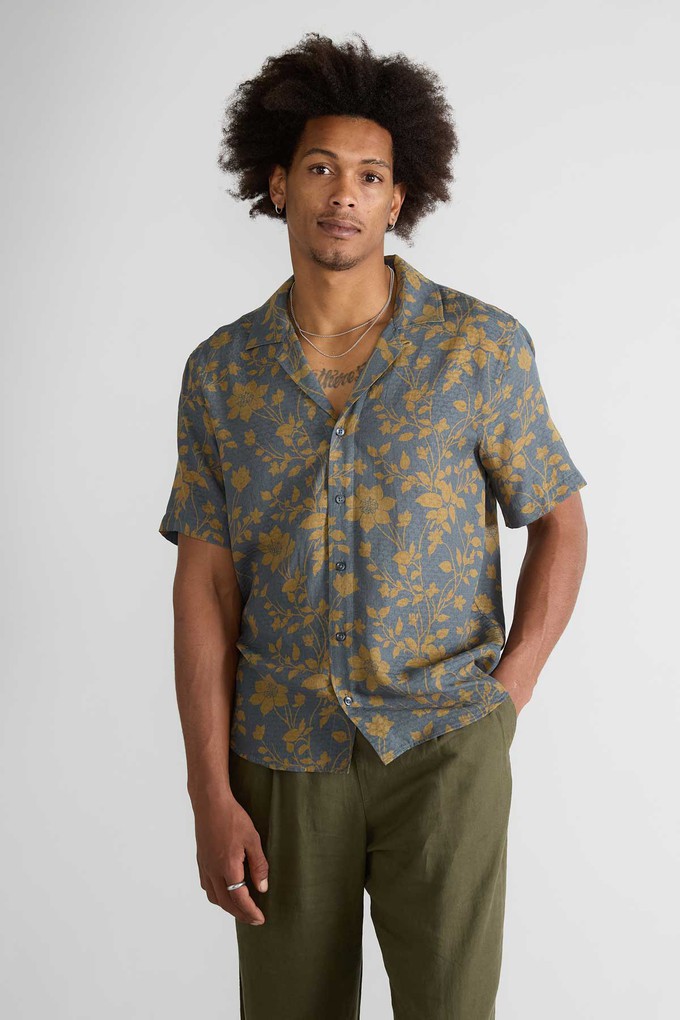 ikebana Better-Than-Silk Bowling Shirt from Yahmo