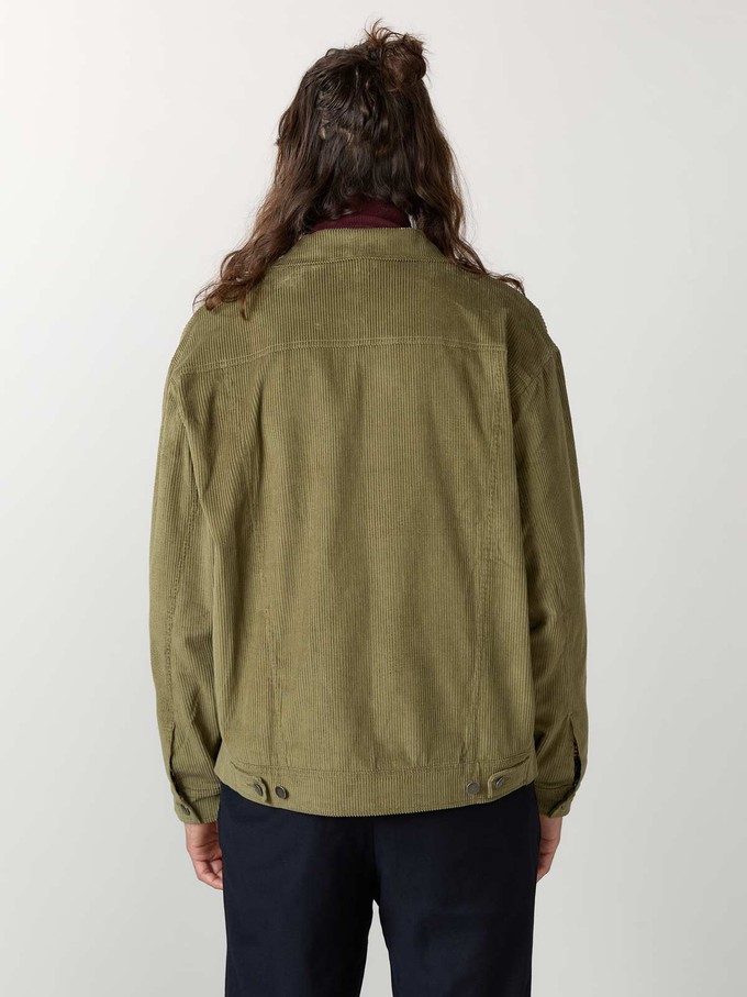 olive Corduroy Jacket from Yahmo