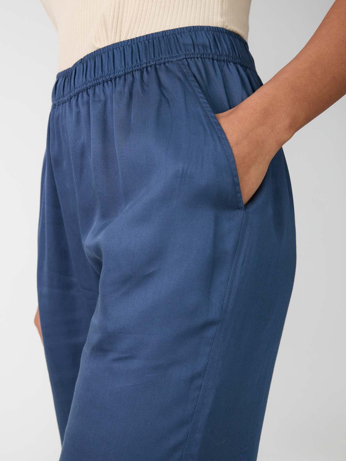 blue Pants made from TENCEL Lyocell from Yahmo