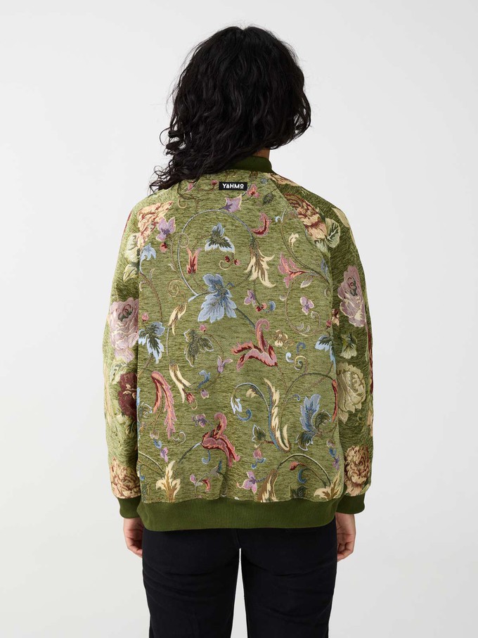 garden/wine Jette Reversible Bomber Jacket from Yahmo