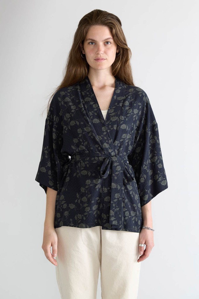 midnight Luxurious Everyday Kimono from Yahmo