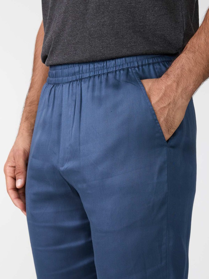 blaue Hose aus Tencel from Yahmo