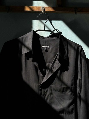 black Shirt made from TENCEL™️ Lyocell from Yahmo