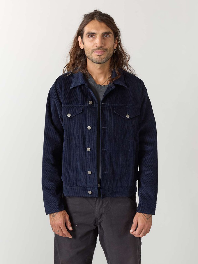 navy Corduroy Jacket from Yahmo