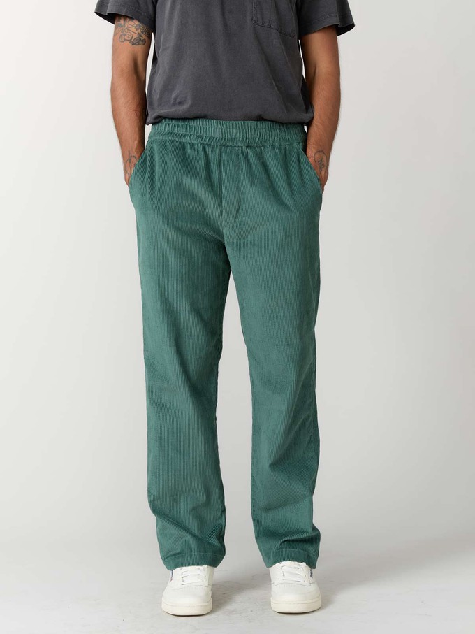 teal Corduroy Pants from Yahmo