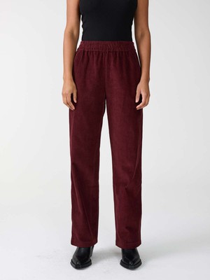 wine Corduroy Pants from Yahmo