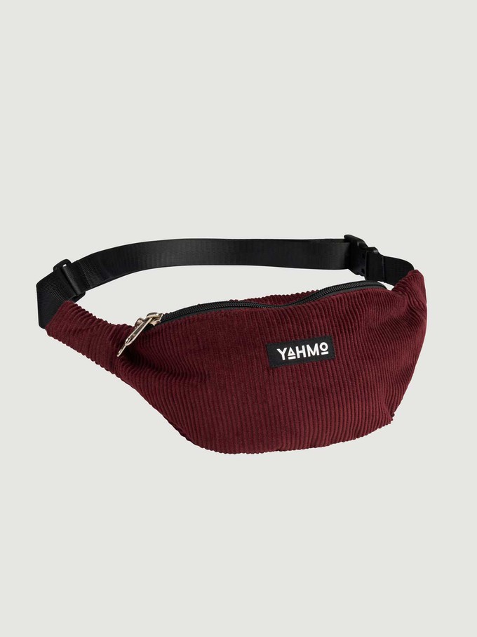 wine Corduroy Bum Bag from Yahmo