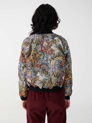 bouquet/black Reversible Sofa Bomber from Yahmo