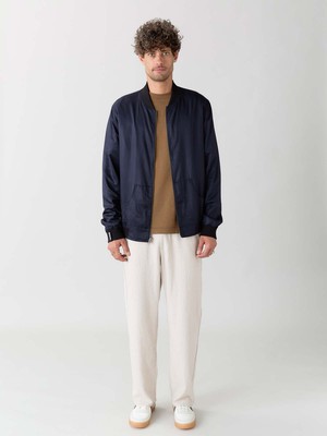 moka/navy Reversible Bomber from Yahmo