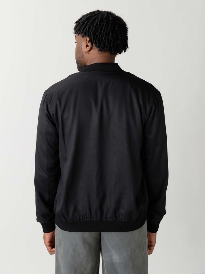 chestnut/black Reversible Bomber from Yahmo