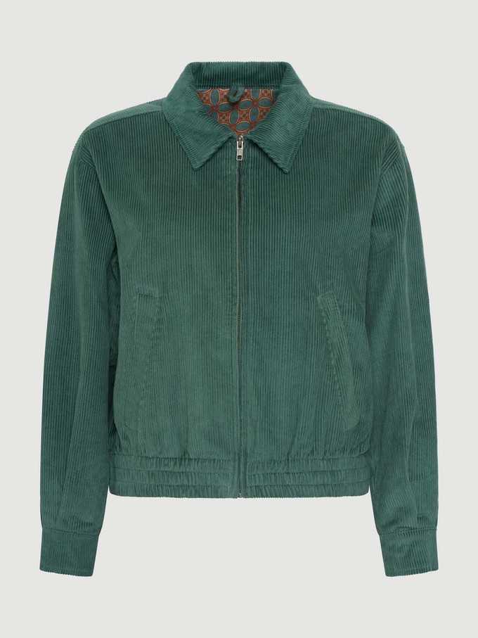 teal Corduroy Jacket from Yahmo