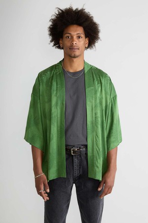 matcha Luxurious Everyday Kimono from Yahmo