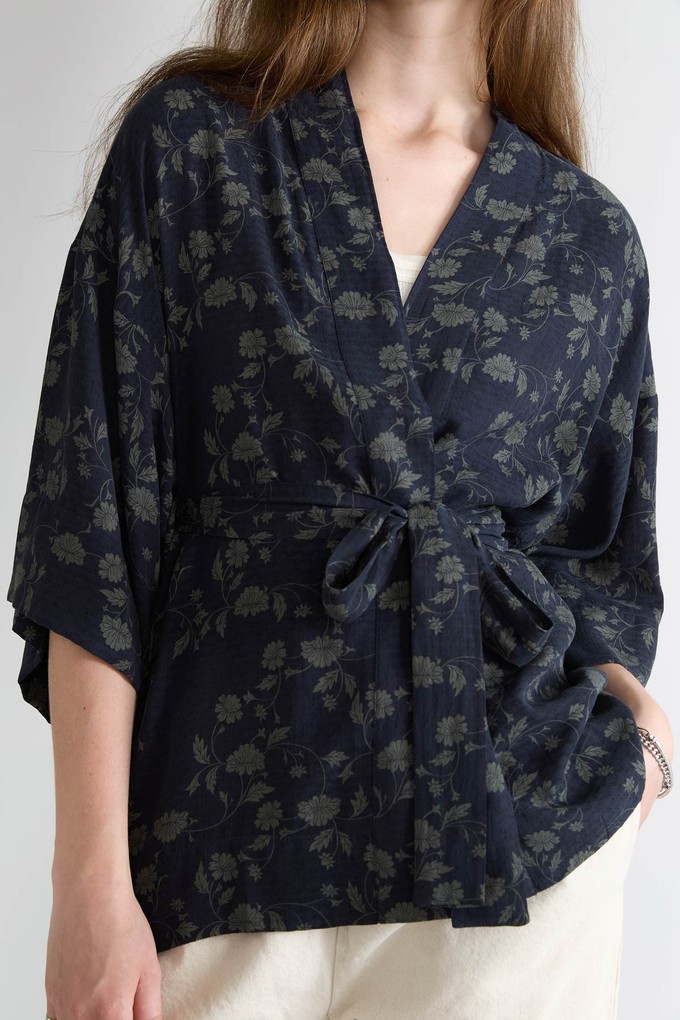 midnight Luxurious Everyday Kimono from Yahmo