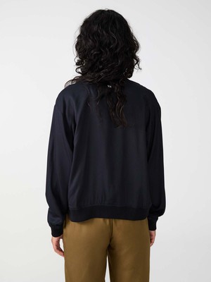 onyx/black Reversible Bomber from Yahmo