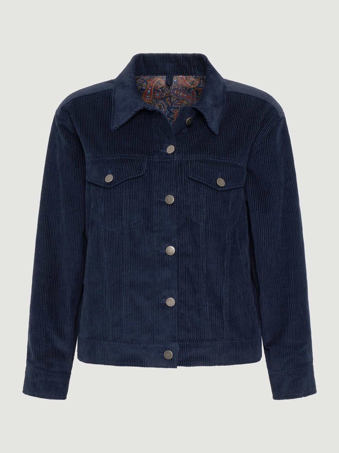 navy Corduroy Jacket from Yahmo