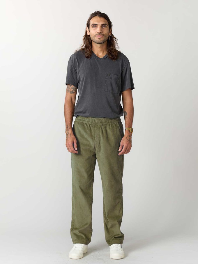 olive Corduroy Pants from Yahmo