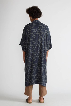 midnight Better-Than-Silk Kimono from Yahmo