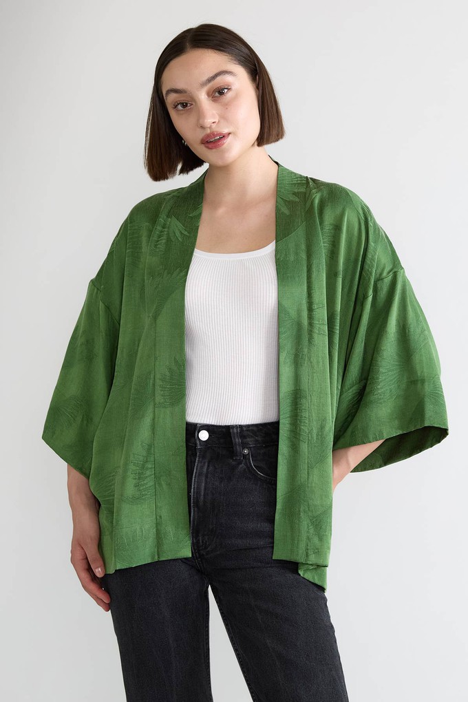 matcha Luxurious Everyday Kimono from Yahmo