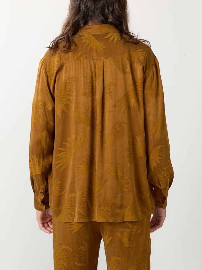 sandalwood Better-Than-Silk Shirt from Yahmo