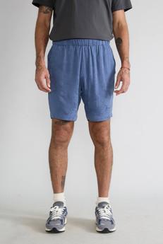 zen indigo Lightweight Travel Shorts via Yahmo