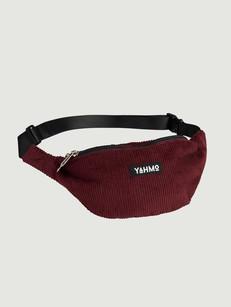 wine Corduroy Bum Bag via Yahmo