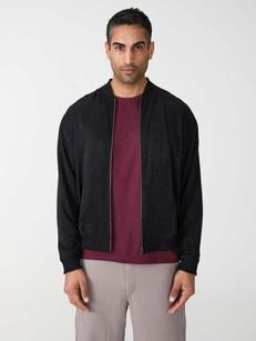 leo/olive Fred Reversible Bomber Jacket via Yahmo