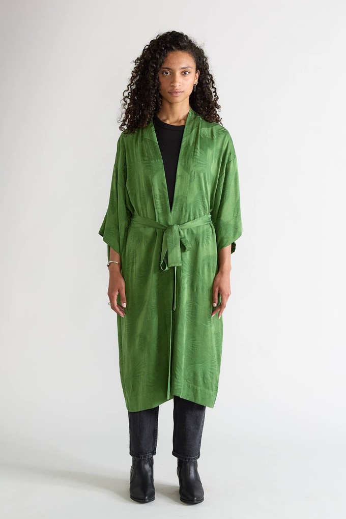 matcha Better-Than-Silk Kimono from Yahmo