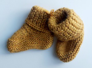 Baby Socks | 100% Baby Alpaca Wool | 3-6 Months | Baby Sun from Yanantin Alpaca