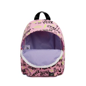 YLX Hemlock Backpack (S) | Kids | Light Pink Glowing Street Art from YLX Gear