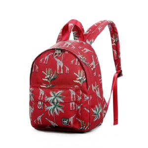 YLX Hemlock Backpack (S) | Kids | Bordeaux Giraffes from YLX Gear