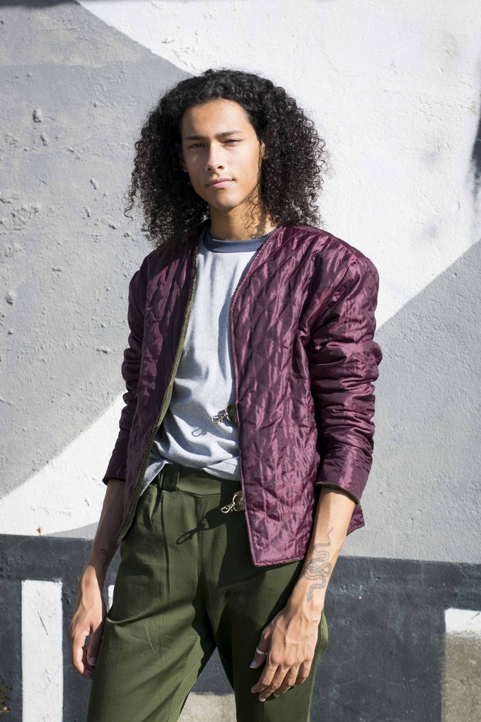 REVERSIBLE BOMBER JACKET unisex from ZWAAN